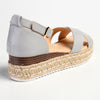 Madison London Espadrille Comfort Sandals - Grey-Madison-Buy shoes online