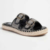 Madison Loyalty Espadrille Mule - Black-Madison Heart of New York-Buy shoes online