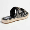 Madison Loyalty Espadrille Mule - Black-Madison Heart of New York-Buy shoes online