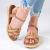 Madison Lylah Crossover Espadrille Sandal - Chocolate-Madison Heart of New York-Buy shoes online