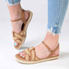 Madison Lylah Crossover Espadrille Sandal - Chocolate-Madison Heart of New York-Buy shoes online