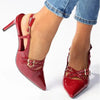 Madison Mabel Strappy Heel - Red