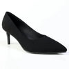 Madison Magnolia Pointy Toe Court - Black