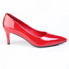 Madison Magnolia Pointy Toe Court - Red Patent