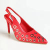 Madison Maisie O-Ring Vamp Heel - Red