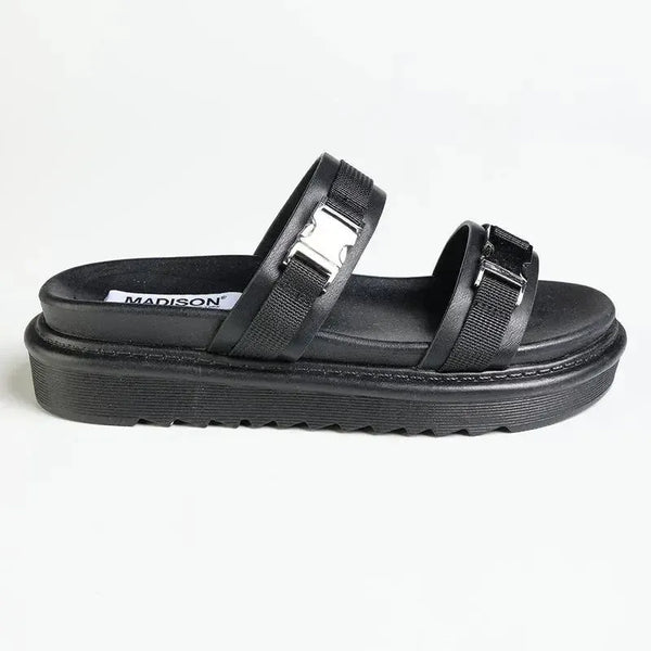 Madison Malanie Sandals - Black