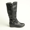 Madison Mandy Long Boot - Black-Madison Heart of New York-Buy shoes online