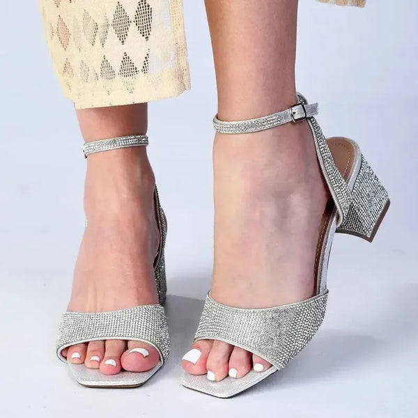 Madison Margaret Heel - Silver