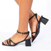 Madison Mariah Block Heel - Black