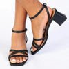 Madison Mariah Block Heel - Black