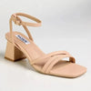 Madison Mariah Block Heel - Nude