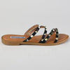 Madison Marian Studded Sandal - Black-Madison Heart of New York-Buy shoes online