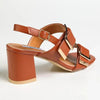Madison Marilyn Block Heel - Tan