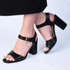 Madison Marin Block Heel - Black