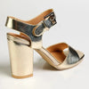 Madison Marin Block Heel - Gold