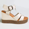 Madison Marina Espadrille Wedge Sandals - Off White