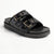 Madison Marisa Double Strap Sandals - Black-Madison Heart of New York-Buy shoes online