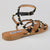 Madison Mariska Pyramid Studded Strappy Sandal - Black-Madison Heart of New York-Buy shoes online