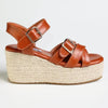 Madison Marissa Espadrille Wedge - Tan