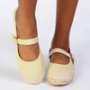 Madison Mary Espadrille Pump - Nude