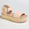 Madison Mavis Bandage Sandal - Nude