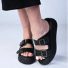 Madison Max Platfrom Sandal - Black