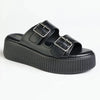 Madison Max Platfrom Sandal - Black