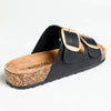 Madison May Double Buckle Sandal - Black