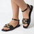 Madison Mercedes Sandal - Black
