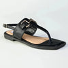 Madison Mercy T-Bar Flat Sandal - Black