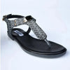 Madison Meredith T-Bar Flat Sandal - Black