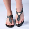 Madison Meredith T-Bar Flat Sandal - Black