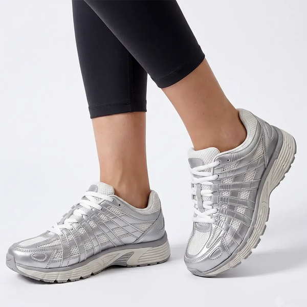 Madison Metallic Sneaker - Silver
