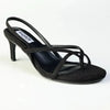 Madison Miles Strappy Sandal Heel - Black
