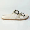 Madison Miller Footbed Sandal - Off White