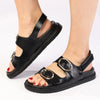 Madison Milo Sandal - Black