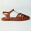 Madison Miriam Full Strappy Flat Sandal - Tan