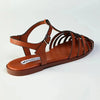 Madison Miriam Full Strappy Flat Sandal - Tan