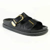 Madison Moss Sandal - Black