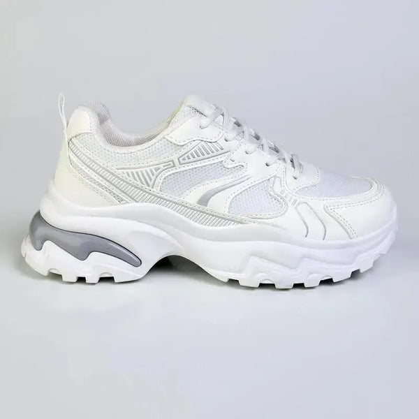 Madison Moxie Sneaker - White/Grey