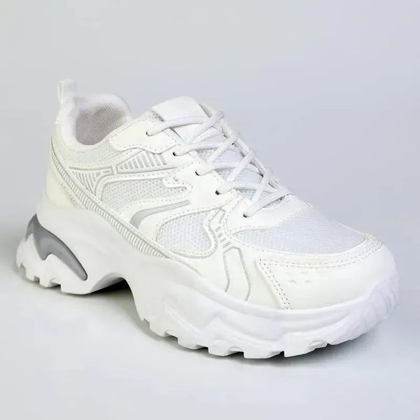 Madison Moxie Sneaker - White/Grey