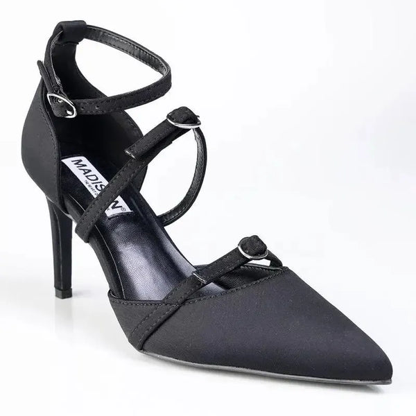 Madison Nabila Stiletto Court - Black
