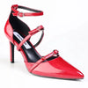 Madison Nabila Stiletto Court - Dark Red