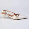 Madison Nadine Heel - Off White
