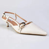 Madison Nadine Heel - Off White