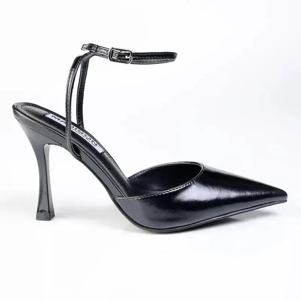 Madison Natalia Hourglass Heel - Black