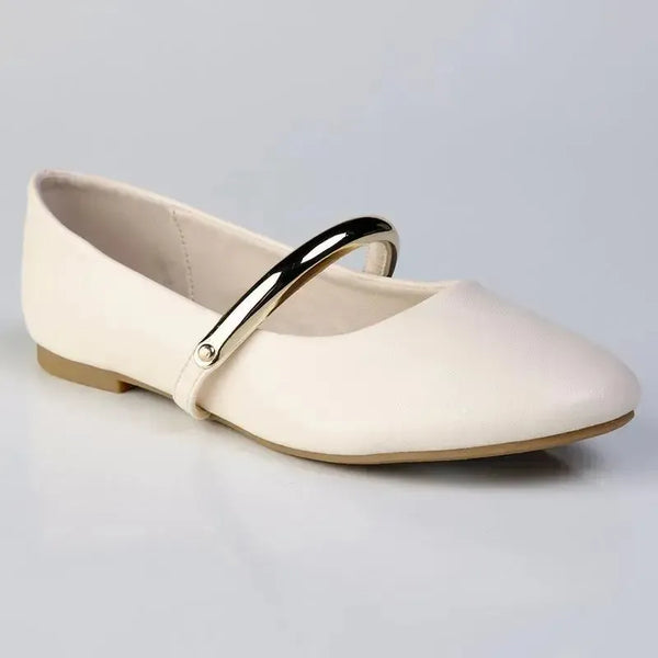 Madison Neo Pump With Metal Bar - Off White