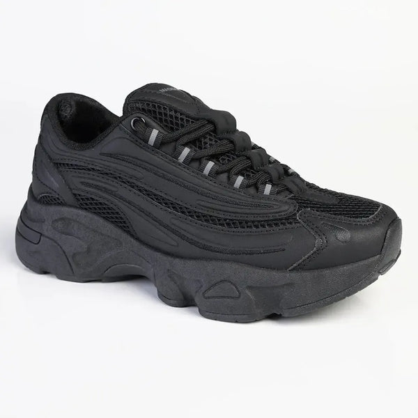 Madison Nik Fashion Sneaker - Black Mono