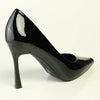Madison Oakland Stiletto Court With Metal Tip - Black