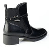 Madison Octavia Ankle Boot With Trim - Black